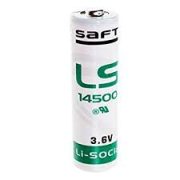 Batteria al litio: STILO, 3.6v, 2.6 ah - Saft LS14500, terminali normali_mirante_elettronica_acilia