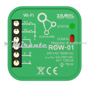 Modulo WiFi per il controllo di prese e illuminazione a 1 Canale e 1 Ingresso_mirante_elettronica_acilia