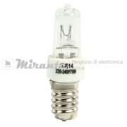 Lampada Alogena | E14 75W | Attacco piccolo_mirante_elettronica_acilia