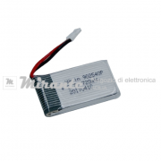 Batteria 3.7V - 720Mha | LiPo_mirante_elettronica_acilia
